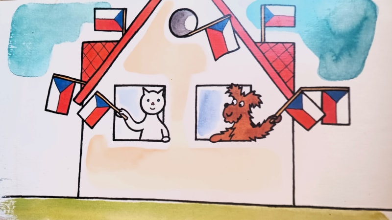 Jak pejsek s kočičkou 28. října nesměli mávat aneb Střípky z dějin státní vlajky