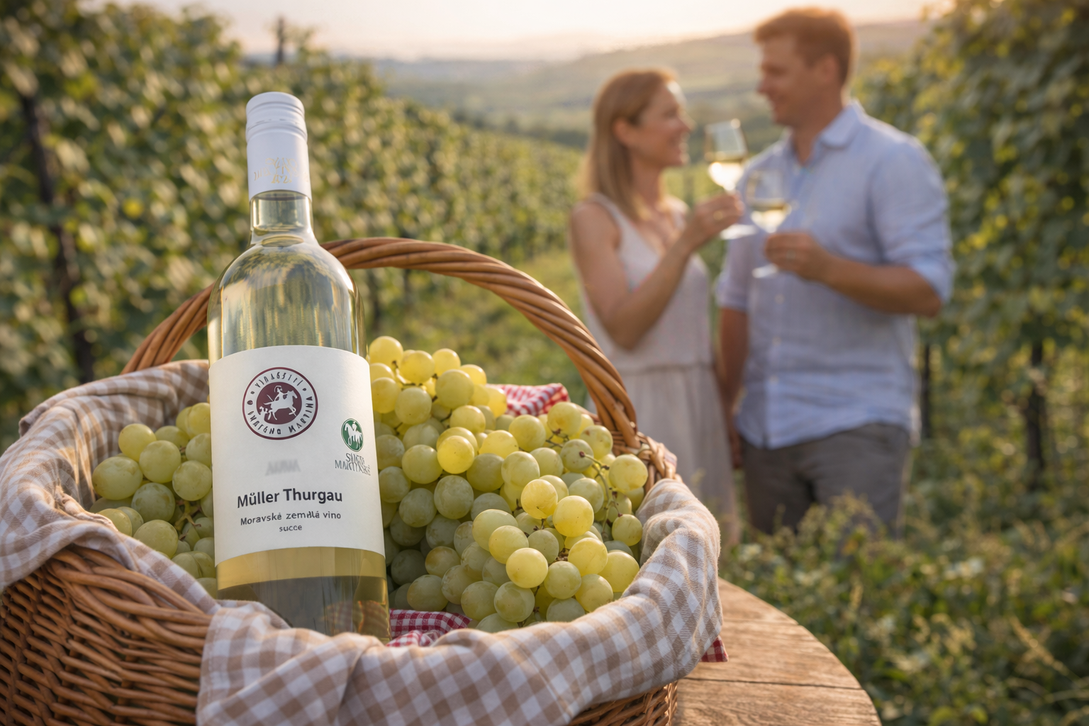 Víno Müller Thurgau 2025 Svatomartinské z vinooplustil.cz: svěží suché bílé na každý den