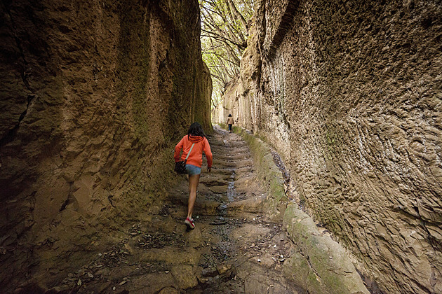 Libová záhada z Toskánska. Via Cave vzbuzují zvědavost, svůj účel dodnes tají