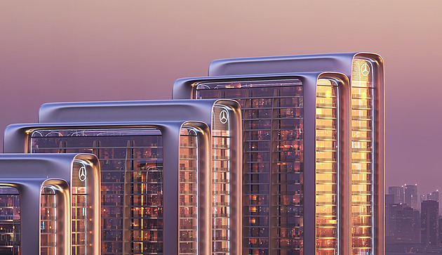 Mercedes vybuduje v Dubaji město ve městě. Obyvatelé se tam obejdou bez aut