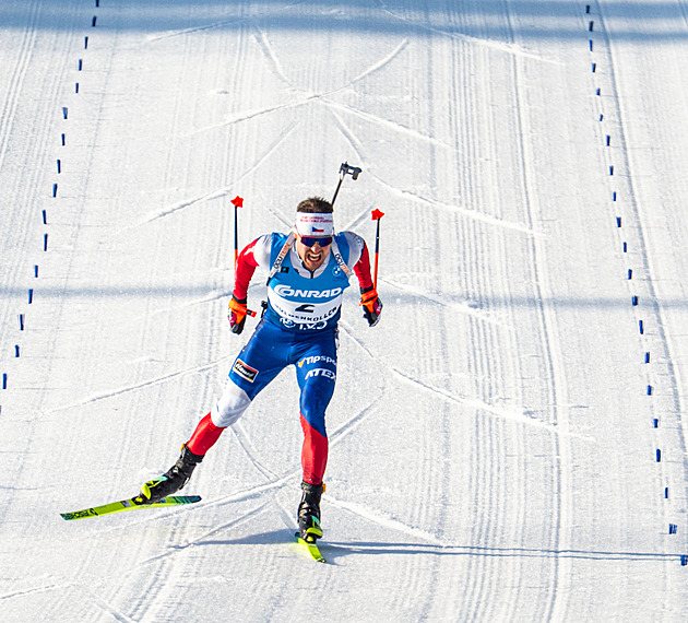 Biatlon ONLINE: Krčmář na druhé položce opět bezchybný a posouvá se na 7. místo