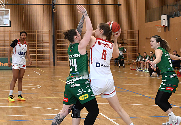 Královopolanky jsou v semifinále ŽBL, napodobit je mohou Levhartice