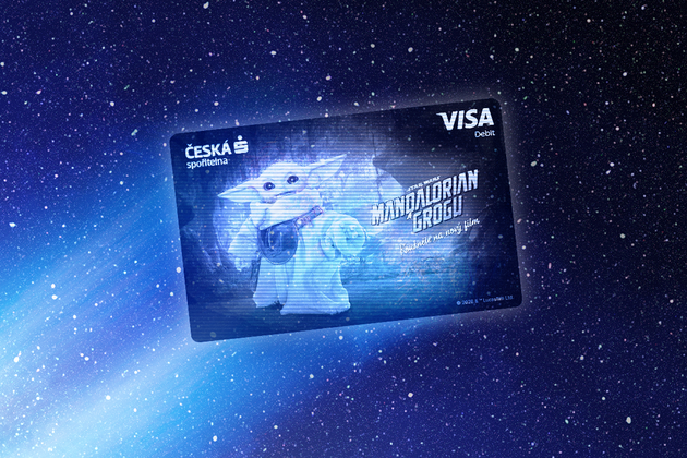 Star Wars karty od České spořitelny. George nabízí i soutěž o vstupenky