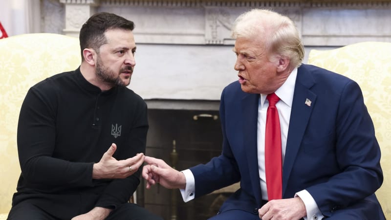 Zelenskyj už má Trumpa dost. Vztahy s USA jsou frustrující, zní z ukrajinského parlamentu
