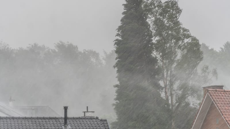 Nad Českem se blýská, bouřky postupují v jedné linii. MAPA ukazuje jejich aktuální výskyt