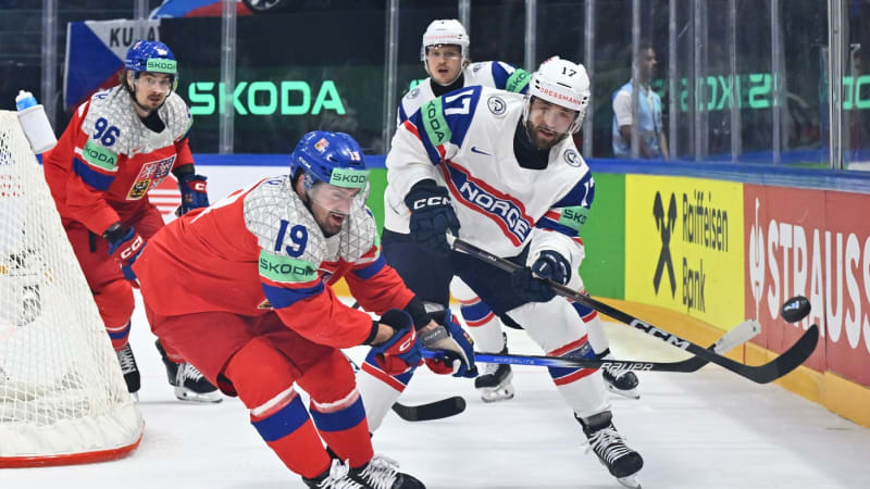 MS v hokeji ON-LINE: Norové přišli o výhru dvě sekundy před koncem, dali šanci Česku