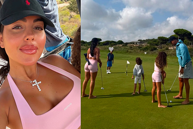 Ronaldova partnerka pobouřila golfovým outfitem. Dělala reklamu vlastní značce
