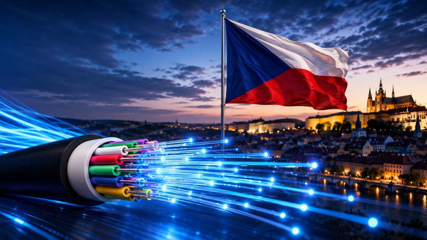 Češi jsou s rychlostí internetu spokojení. Třetina ale netuší, jestli má doma dostupnou optiku